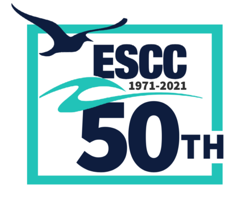 ESCC 50th anniversary logo