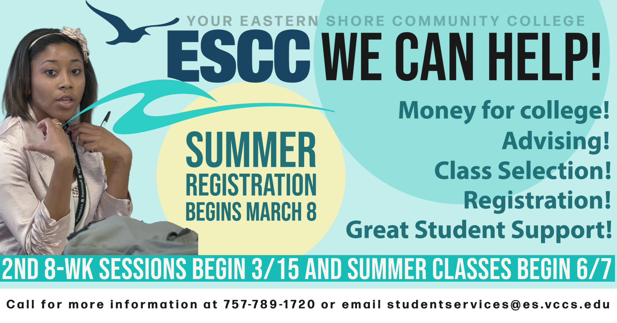 Summer and Fall Registration Begins this Month | Eastern Shore