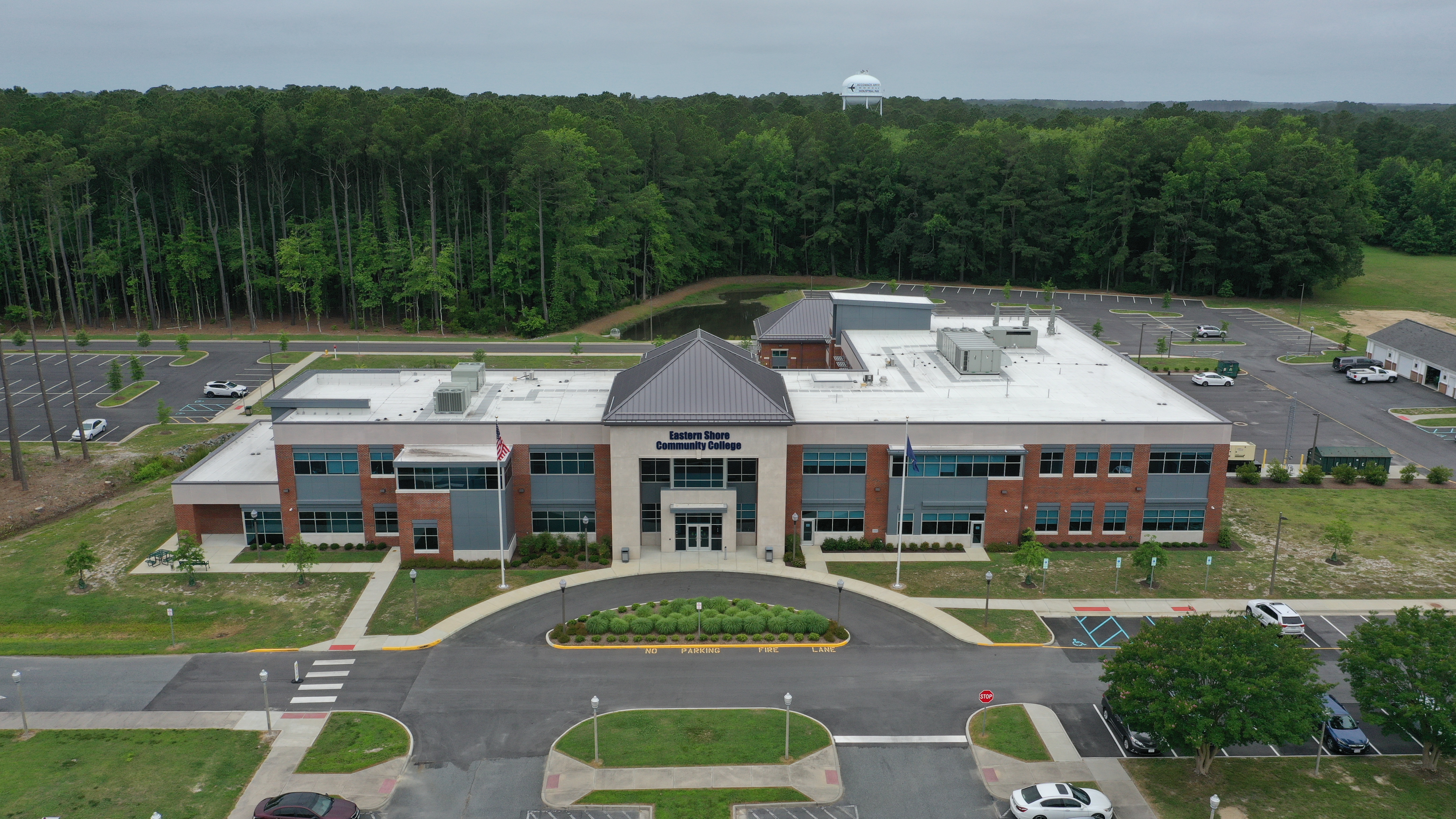 Full landscape view of the Eastern Shore Community College